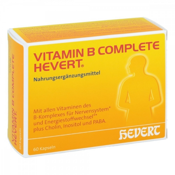 Vitamin B Complete Hevert Kapseln 60 stk